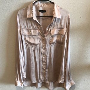Satin Banana Republic Blouse